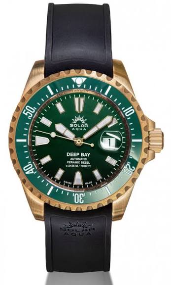Deep Bay Green-Black Green Dial