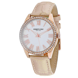 Classic 39.5 mm / White / Beige White Dial