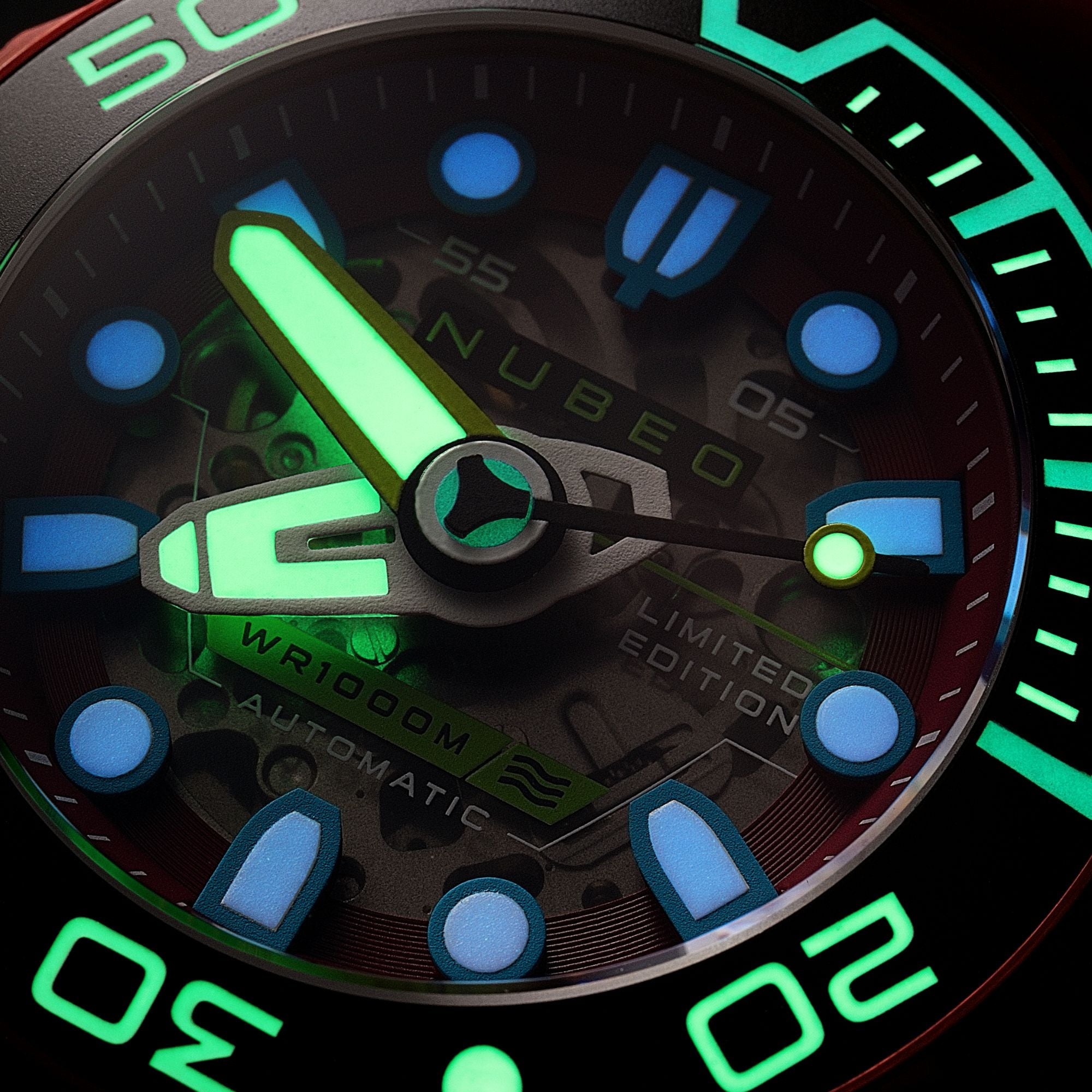 Ventana Skeleton Automatic Limited Edition Red / Red | Red Dial