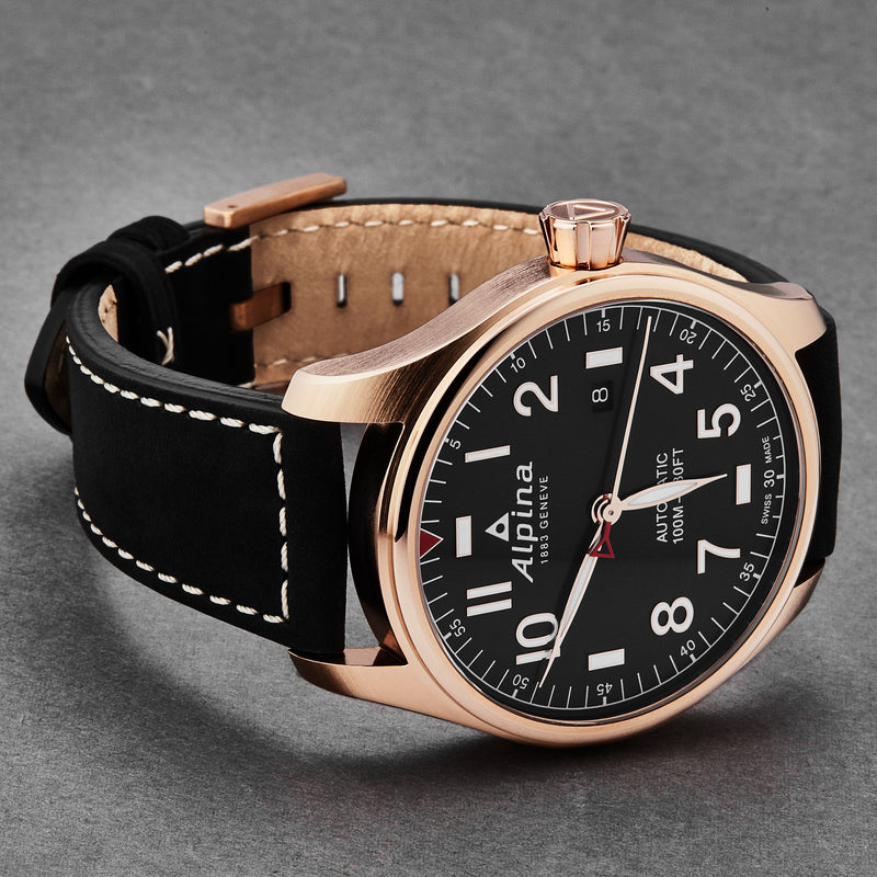 Startimer Pilot AL525NN4S4 / Black | Black Dial