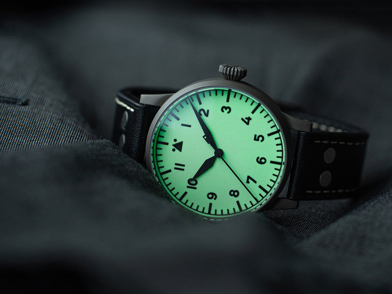 Florenz Pilot Watch 42mm White Dial