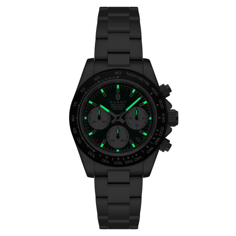 Accelero Chronograph Green / Stainless Steel | Green Dial