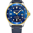 Swiss Automatic Depthmaster 883 42mm Blue/Leather | Blue Dial