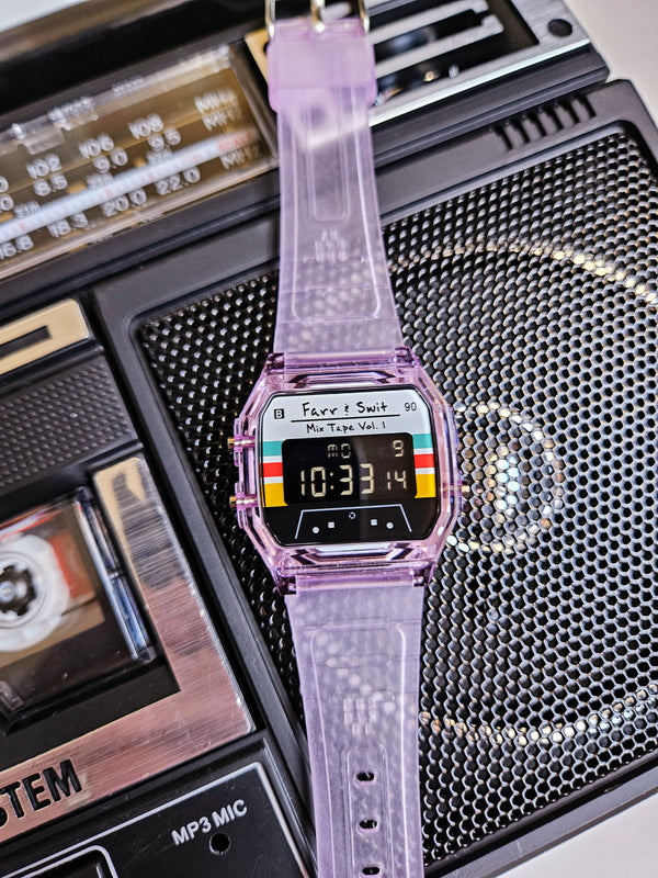 Retro Digital Mix Tape B Sides Atomic Purple |  Dial