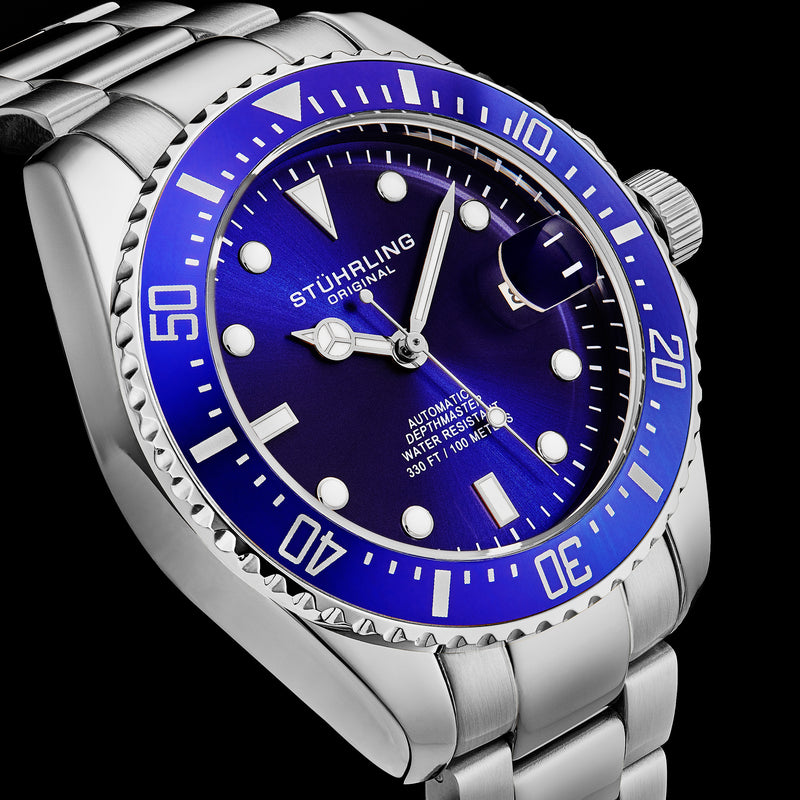 DEPTHMASTER 42MM DIVER Blue/Stainless Steel | Blue Dial