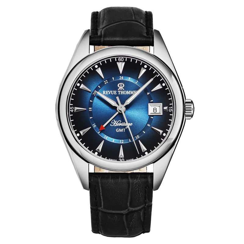 Heritage 21010.2435 / Blue | Blue Dial