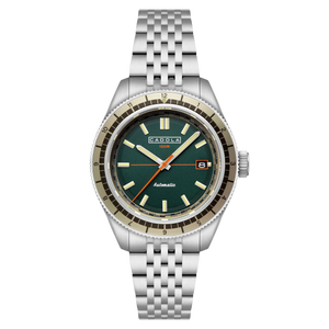 Ahrens Automatic Green / Stainless Steel | Green Dial