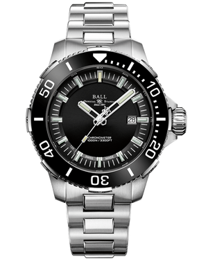 Engineer Hydrocarbon DeepQUEST Ceramic Black | Black Dial