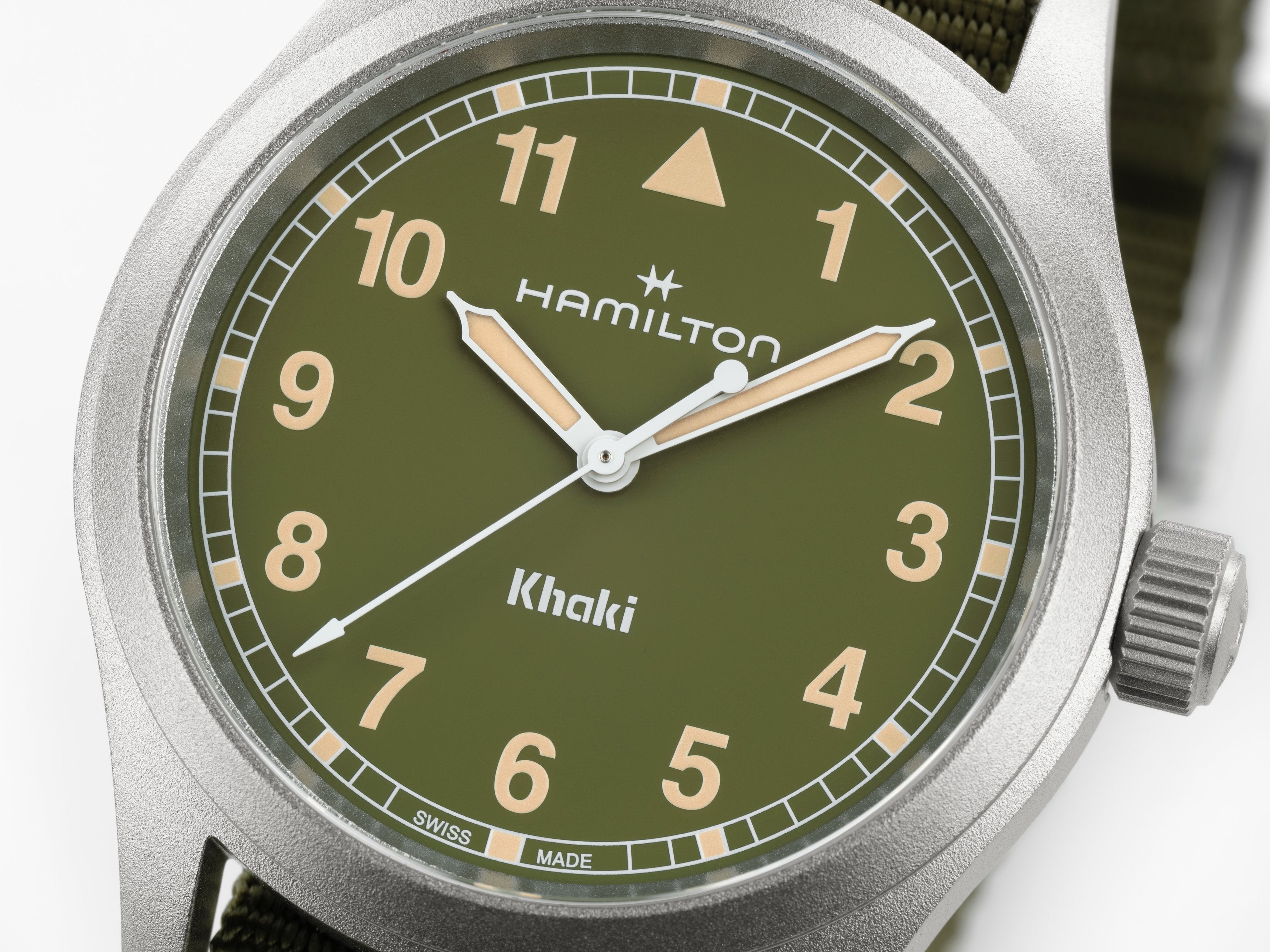 Khaki Field Quartz Khaki Green / Textile – Watch Gang