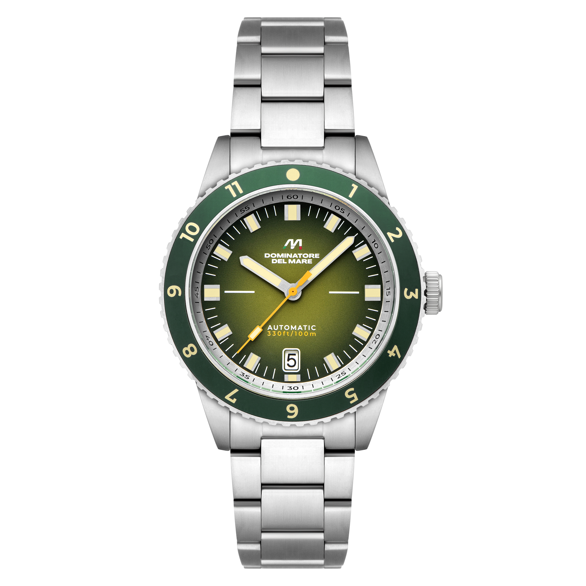 Tropea Automatic Green / Steel Stainless Steel | Green Dial