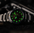 Himars Skeleton Automatic Green / Stainless Steel Stainless Steel | Green Dial