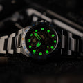 Himars Skeleton Automatic Green / Stainless Steel Stainless Steel | Green Dial