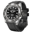 Damascus Swiss Automatic SW200 Deep Marine Explorer II Damascus/Black Dial | Black Dial