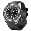 Deep Marine Explorer II Damascus – Black Dial