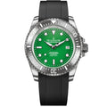 Deep Marine Explorer II Damascus – Green Dial