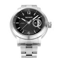 Heinrich Minimal Swiss Automatic Limited Edition Black / Stainless Steel | Black Dial