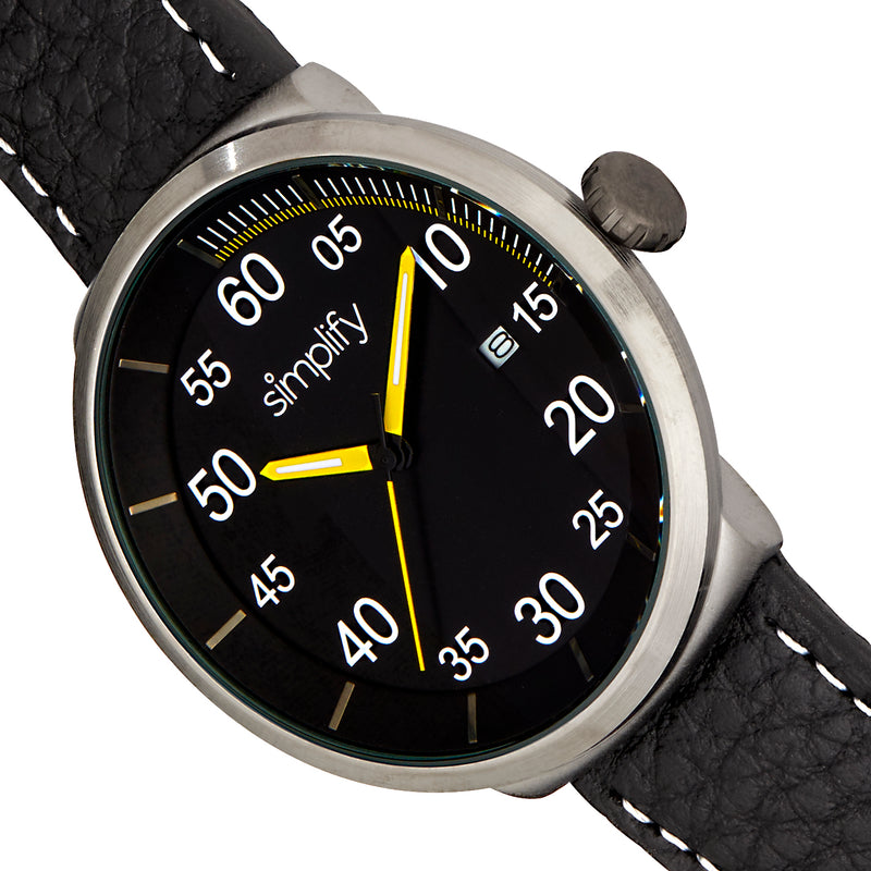 The 7100 Black/Yellow | Black Dial
