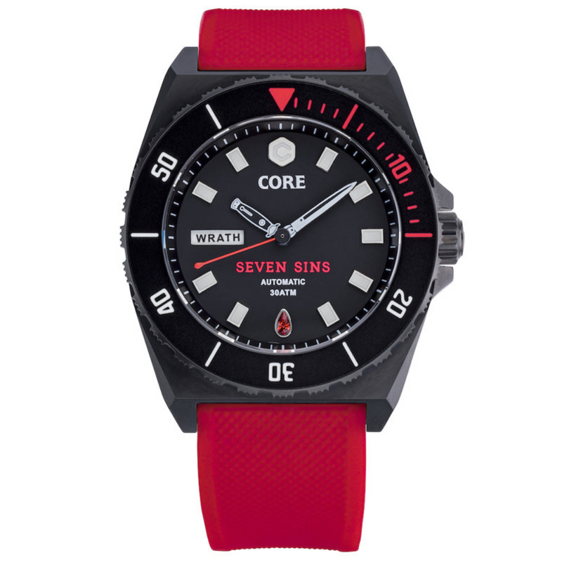 SEVEN SINS SEVEN SINS TITANIUM | Black Dial