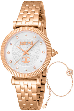 SET 32mm / Silver / Rose Gold | Silver Dial