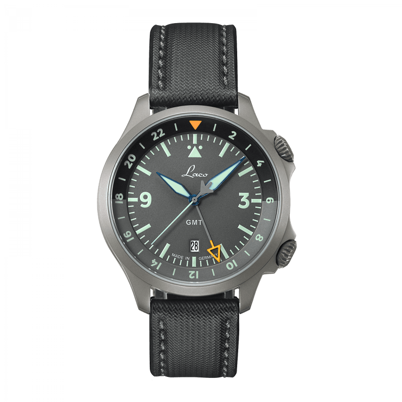 Frankfurt GMT Grau Gray Dial