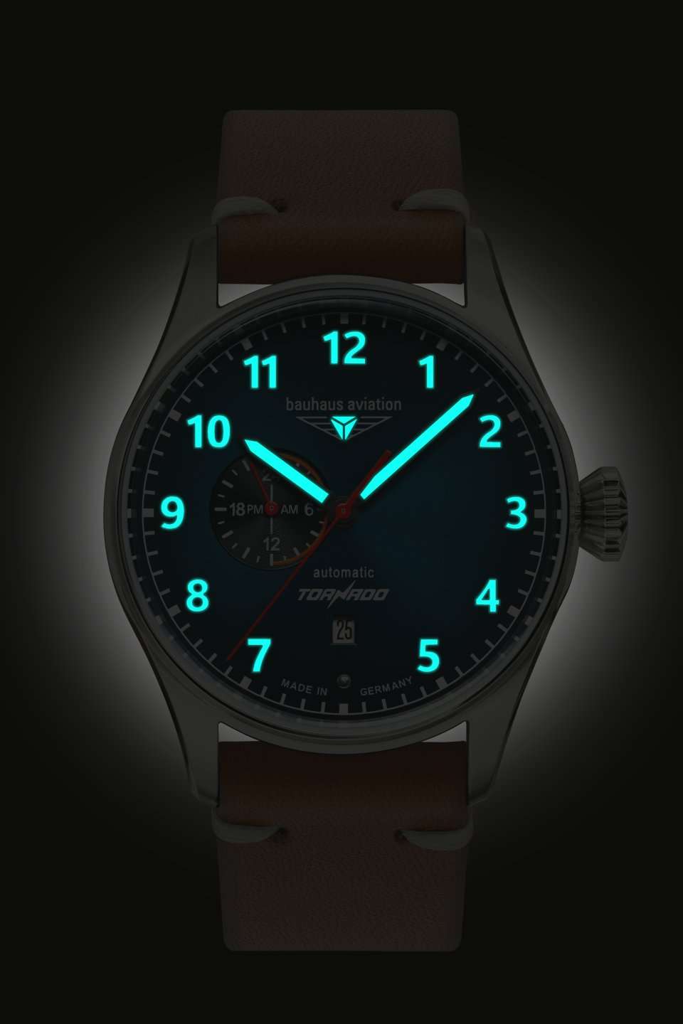 Aviation Tornado Blue Dial with Beige | Blue Dial