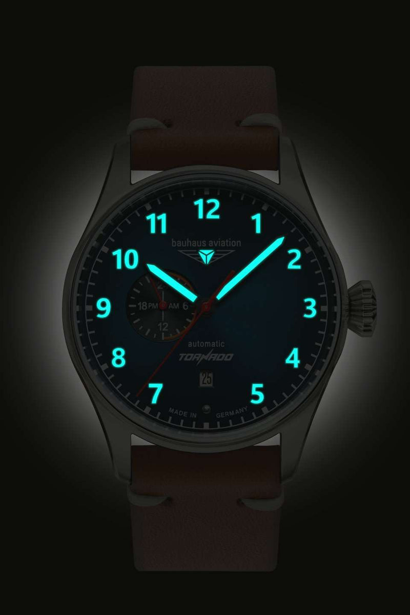 Aviation Tornado Blue Dial with Beige | Blue Dial