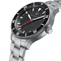 Deacon Silver/Black | Black Dial