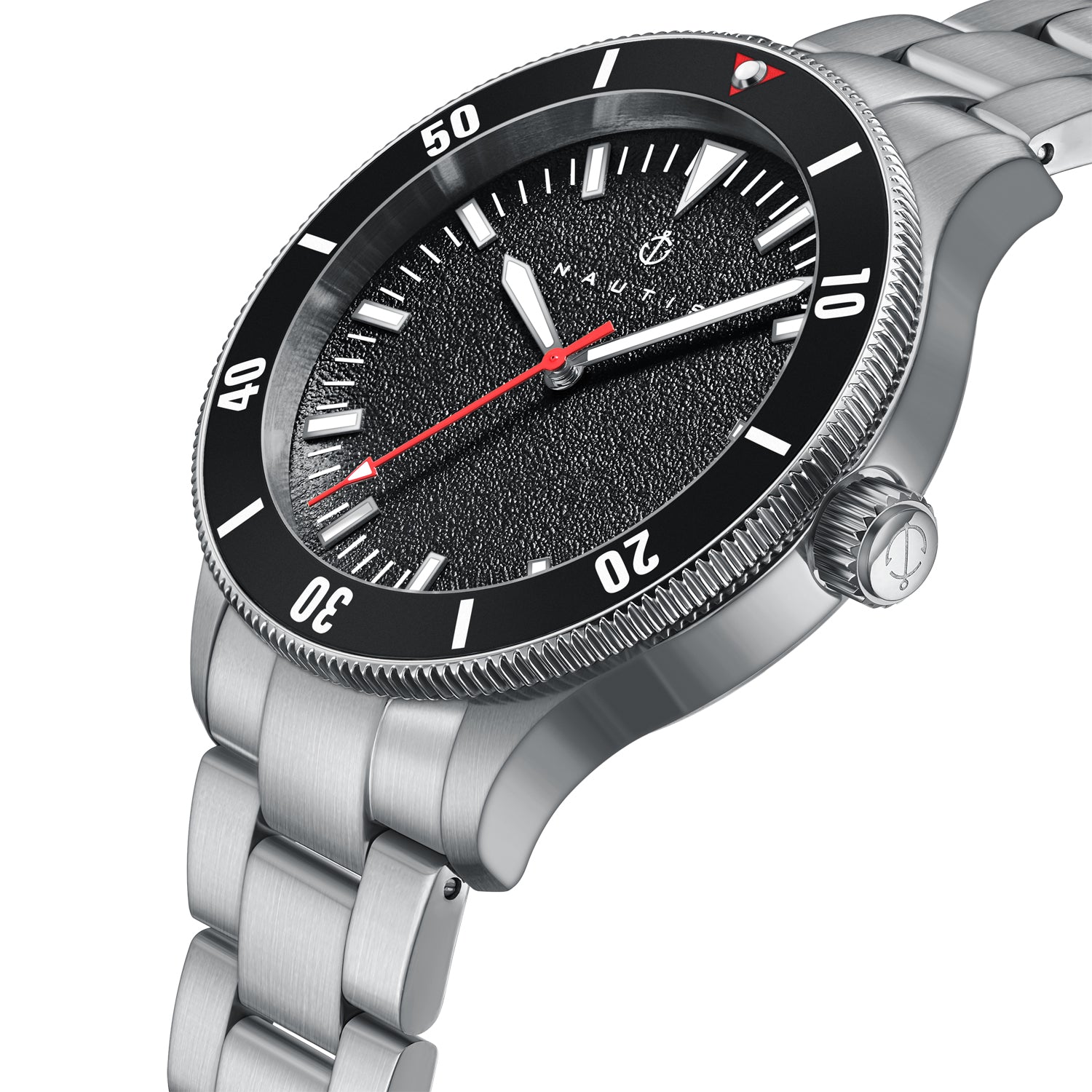 Deacon Silver/Black | Black Dial