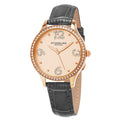 Vogue Gray Leather | Salmon Dial