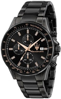 SFIDA Black / Stainless Steel Black Dial
