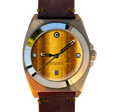 STONED COLLECTION TIGERS EYE | Brown Dial