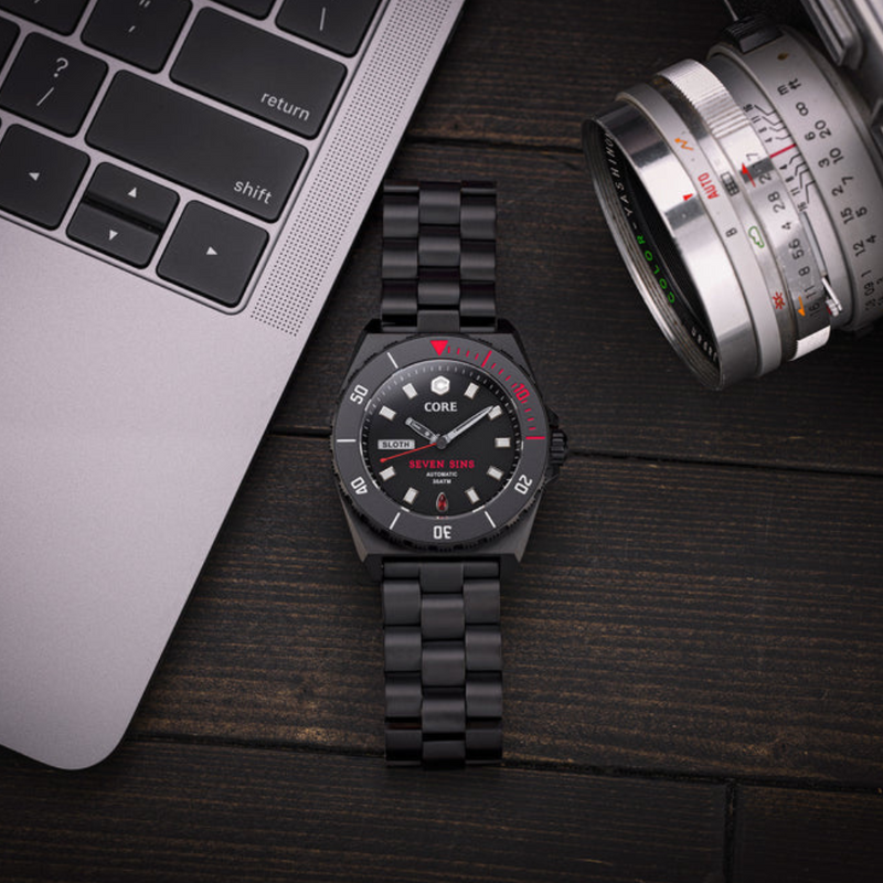 SEVEN SINS SEVEN SINS TITANIUM | Black Dial