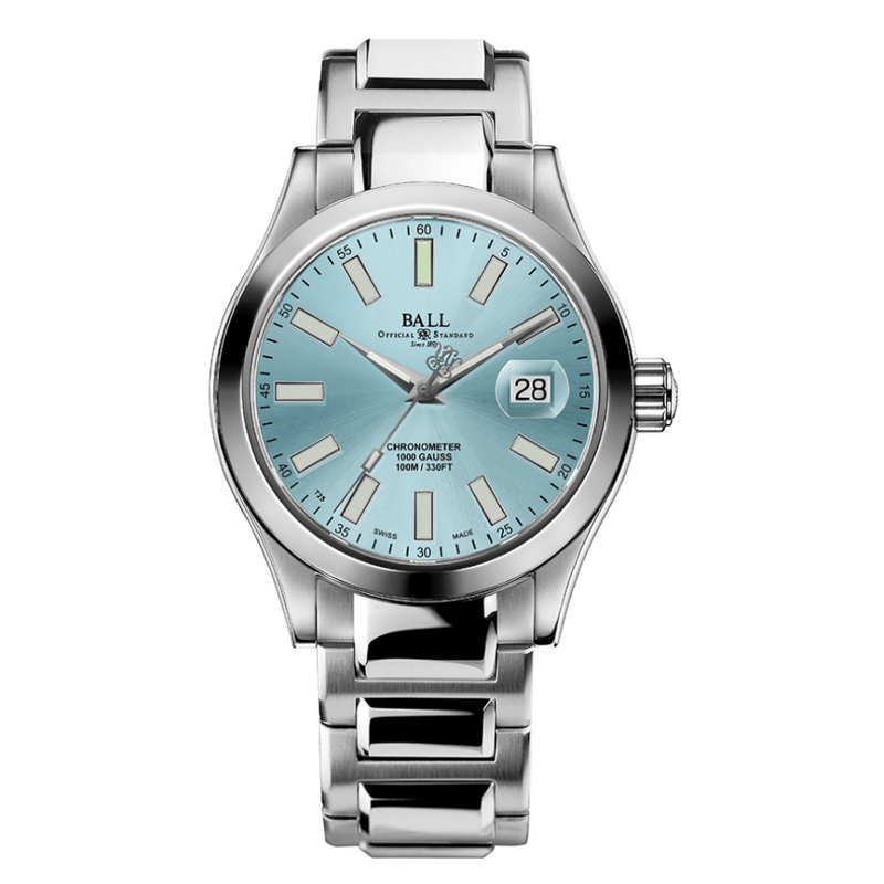 Engineer III Marvelight Chronometer 40Mm Ice Blue | Light Blue Dial