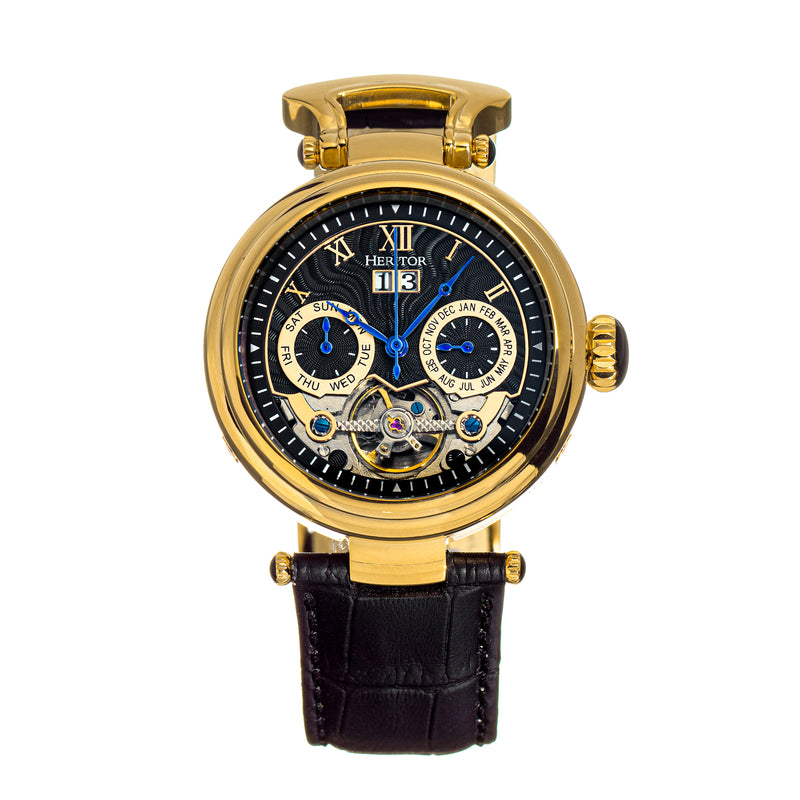 Ganzi Gold/Black | Black Dial