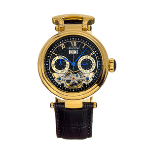 Ganzi Gold/Black | Black Dial
