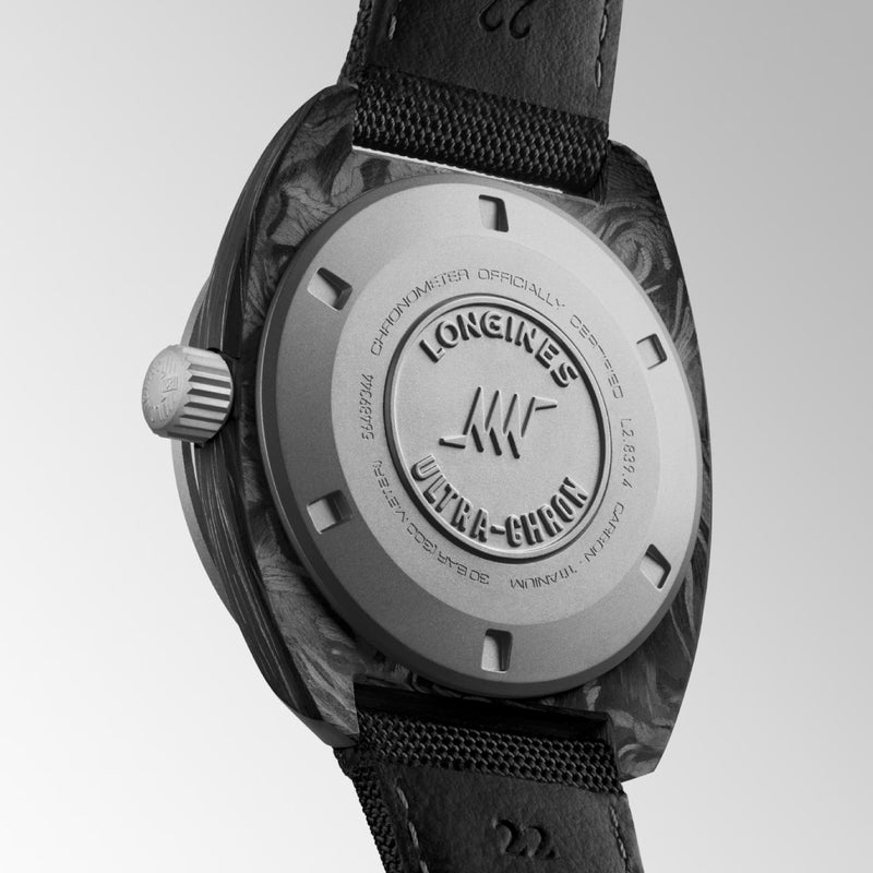 ULTRACHRON CARBON Black / Nylon | Black Dial