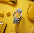 Tsuyosa Yellow / Stainless Steel | Yellow Dial