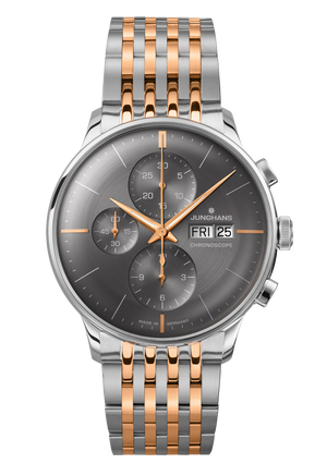 Meister Chronoscope Anthracite Dial / Two-Tone Stainless Steel Bracelet Gray Dial