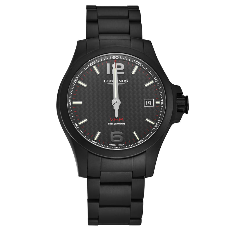 Conquest V.H.P. L37162666 / Black | Black Dial