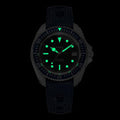 Diver 200M Automatic Bracelet Diving Watch - Blue | Black Dial