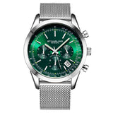 Preston Quartz 44mm Chronograph Green