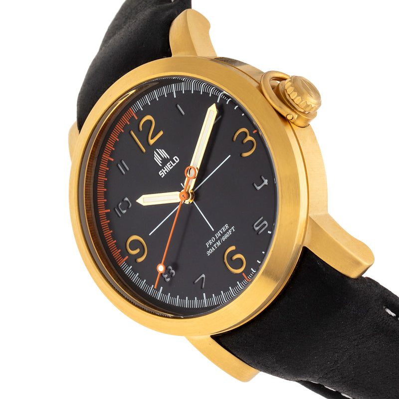 Berge Gold/Black | Black Dial