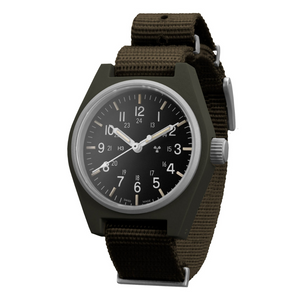 General Purpose Quartz Black Sterile/Def Std Matte Black Dial