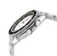 Squalo Swiss Made Automatic ceramic rotating bezel | White Dial