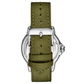 Explorer 4041 Quartz 40mm Diver Green Leather