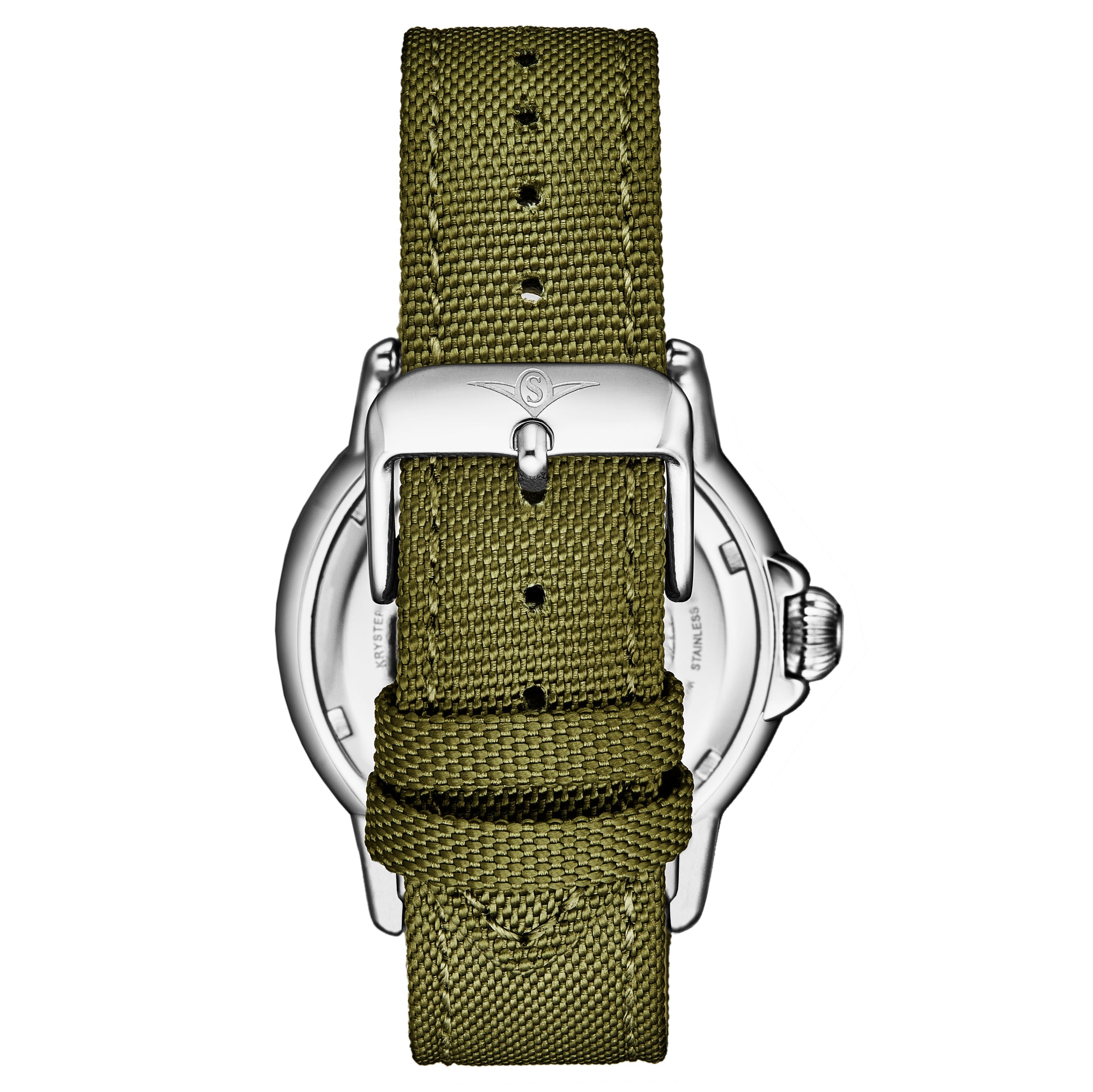 Explorer 4041 Quartz 40mm Diver Green Leather
