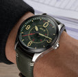Spitfire Smith Automatic Green / Leather | Green Dial