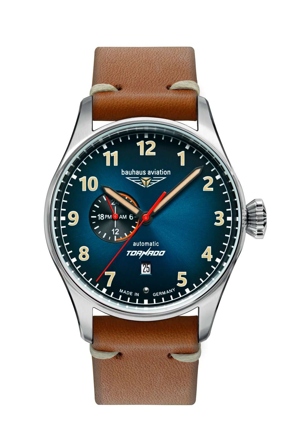 Aviation Tornado Blue Dial with Beige | Blue Dial
