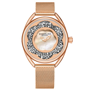 Lily Quartz Classic Rose/Stainless | White Dial