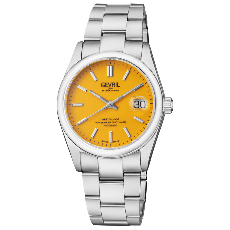 West Village Sellita SW200 | Yellow Dial